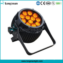 High Power 12PCS 14W Rgbaw+UV Outdoor LED PAR Can Light